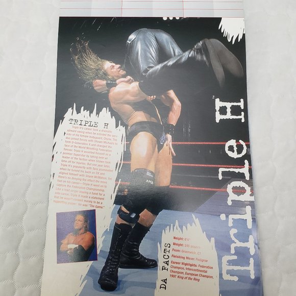 WWE Vintage Stone Cold Steve Austin Notebook and 2001 Locker Calendar - Picture 11 of 11